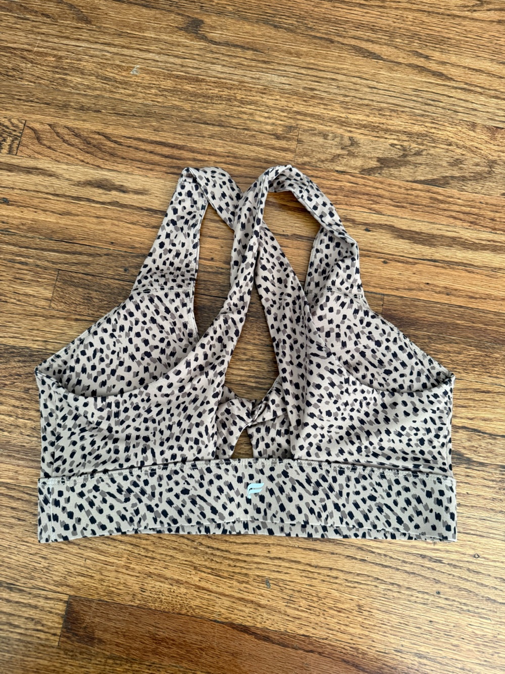 FABLETICS - Luxe High-Waist Legging & Oasis Sports Bra SET Abstract Cheetah 🐆 - Picture 7 of 9